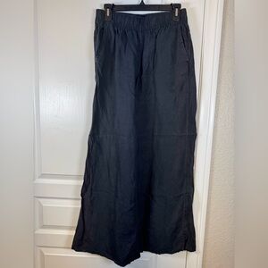 Sigrid Olsen 100% Linen Wide Leg Pants Size Small EUC #5931